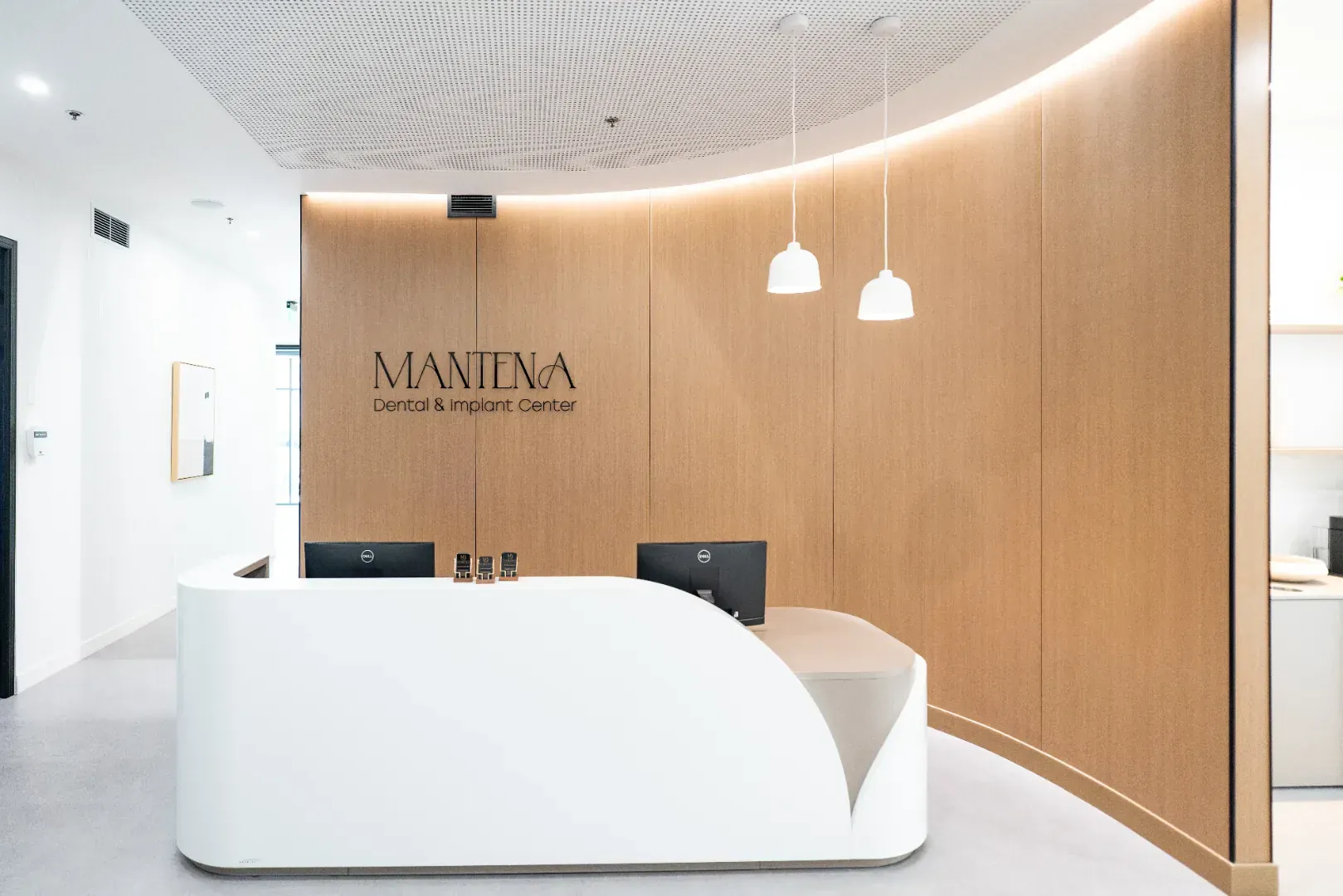 Mantena Dental and Implant Center reception
